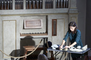 Bern 3.9. 2020- Musikfestival 2020 , 
SteinKlangOrt
Christian Wolff (*1934):
 ´Stonesª (1968)
 ´Playª (1968)
in der Nydeggkirche
© Annette Boutellier